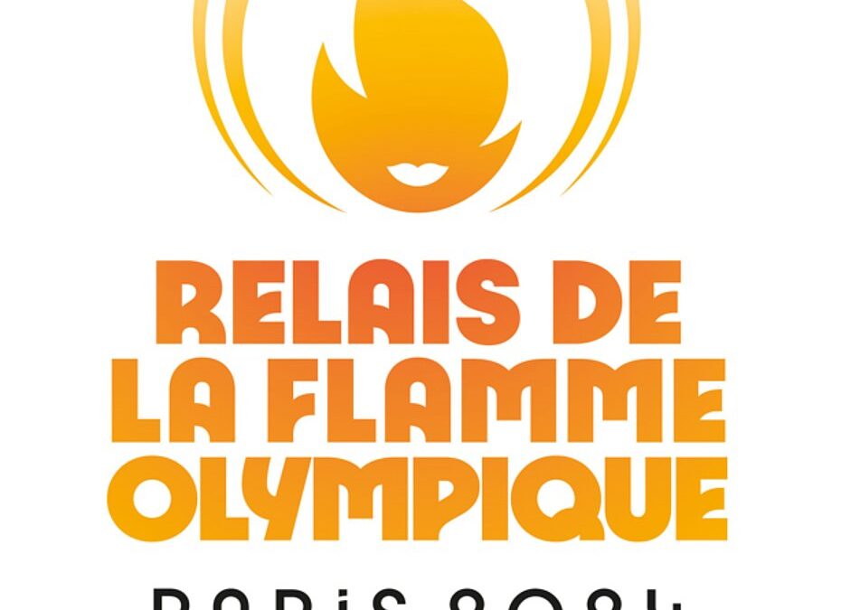 Passage de la flamme olympique dans la Résidence